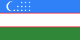 Uzbequistão flag